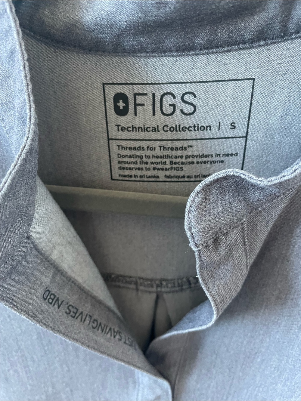 FIGS Rafaela Oversized Scrub Top - Picture 2 of 3